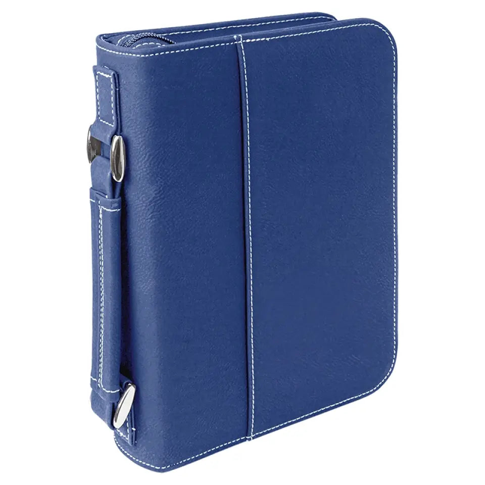 LeatheretteBibleCoverBlue