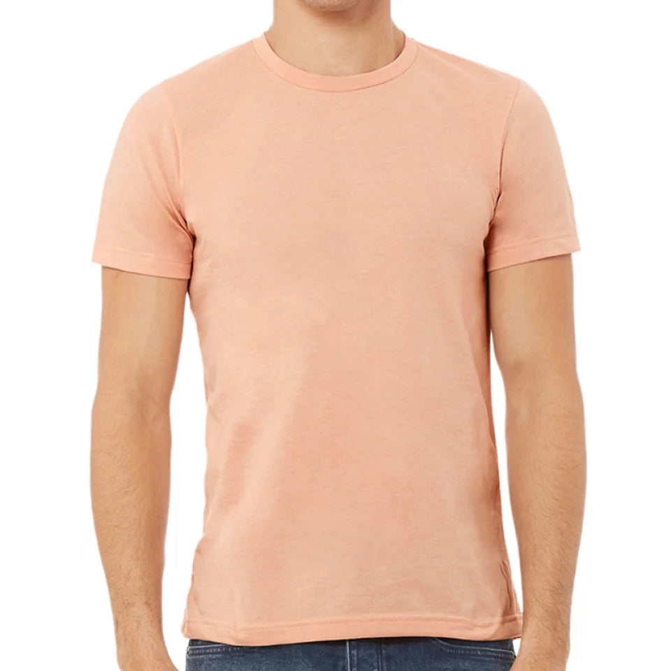 CrewneckTShirtHeatherPeach