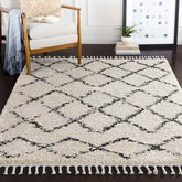 Grace Global Charcoal/Beige Area Rug