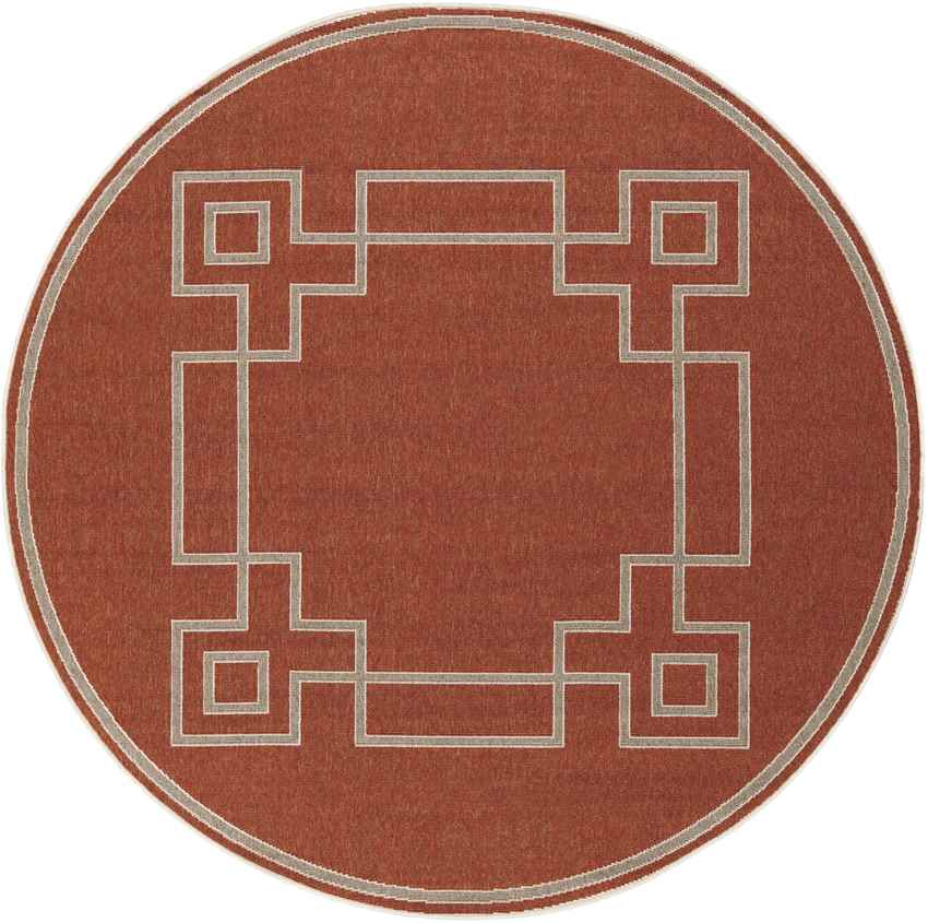 Natalie Cottage Rust Area Rug