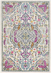 Brest Traditional Light Gray Area Rug