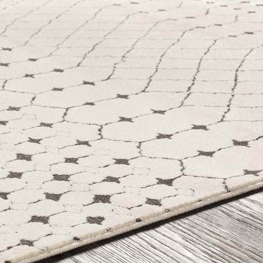 Rouen Global Charcoal Area Rug