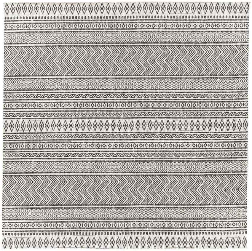 Antibes Global Black Area Rug