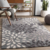 Evry Modern Charcoal Area Rug