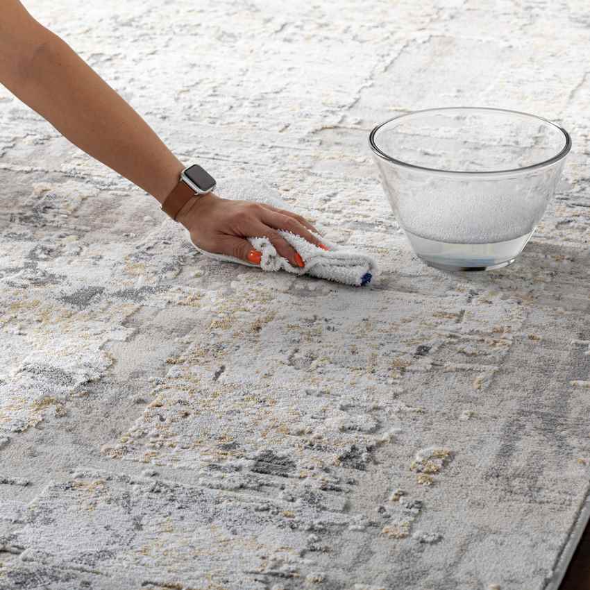 David Modern Gray Area Rug