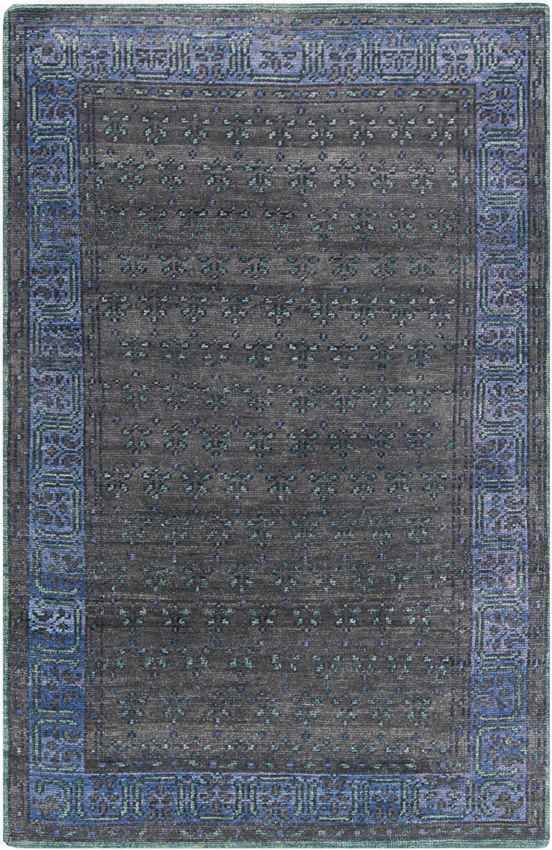 Oise Traditional Black Area Rug