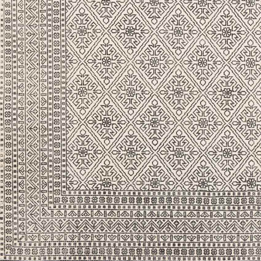 Modica Traditional Black Area Rug