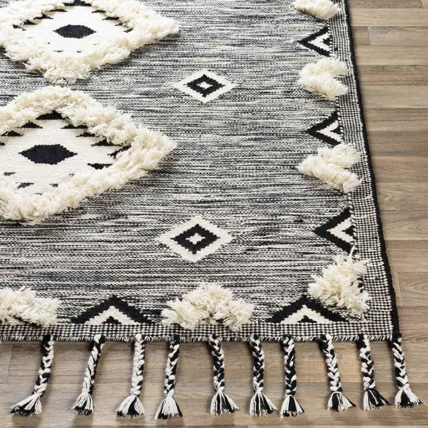 Djab Global Black Area Rug