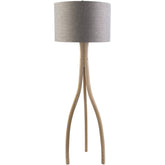 Shkoder Modern Brown Floor Lamp