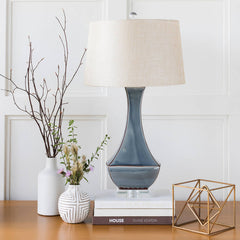 Fischer Traditional Sea Foam Table Lamp