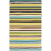 Akutan Modern Lime/Teal Area Rug