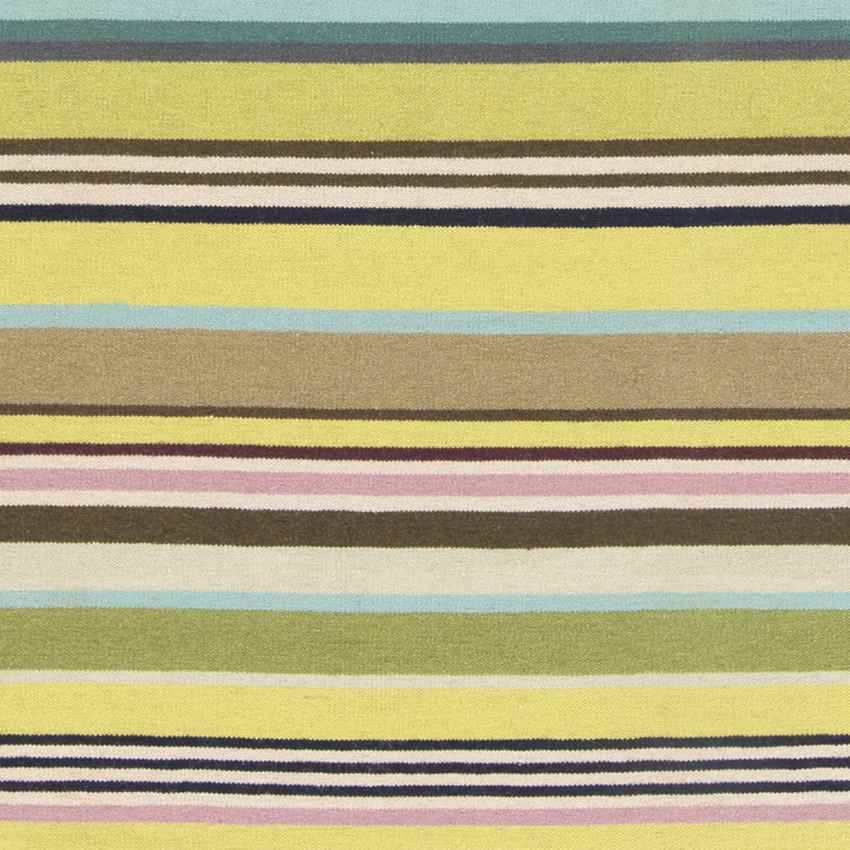 Akutan Modern Lime/Teal Area Rug