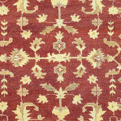 Alpharetta Traditional Rust/Beige/Tan Area Rug