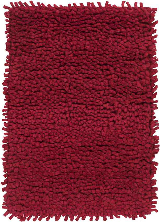 Geron Modern Red Area Rug