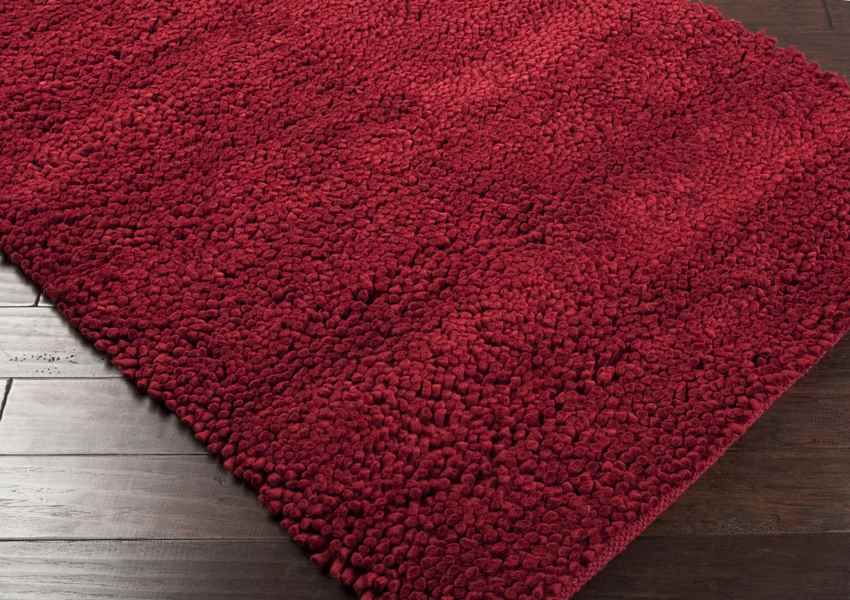 Geron Modern Red Area Rug