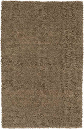 Geron Modern Dark Brown Area Rug