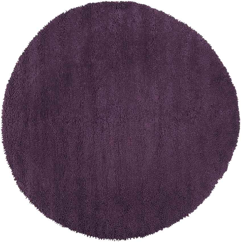 Geron Modern Prune Purple Area Rug