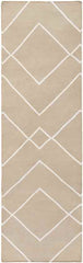 Arvin Modern Taupe/Ivory Area Rug