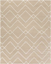 Arvin Modern Taupe/Ivory Area Rug