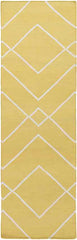 Arvin Modern White/Gold Area Rug