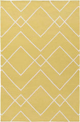Arvin Modern White/Gold Area Rug
