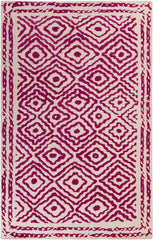Ashland Modern Pink/Beige Area Rug