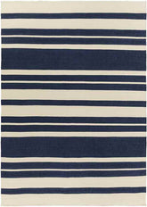 Juliet Modern Navy Area Rug