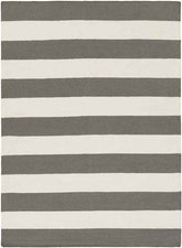 Avalon Modern Gray/Light Gray Area Rug