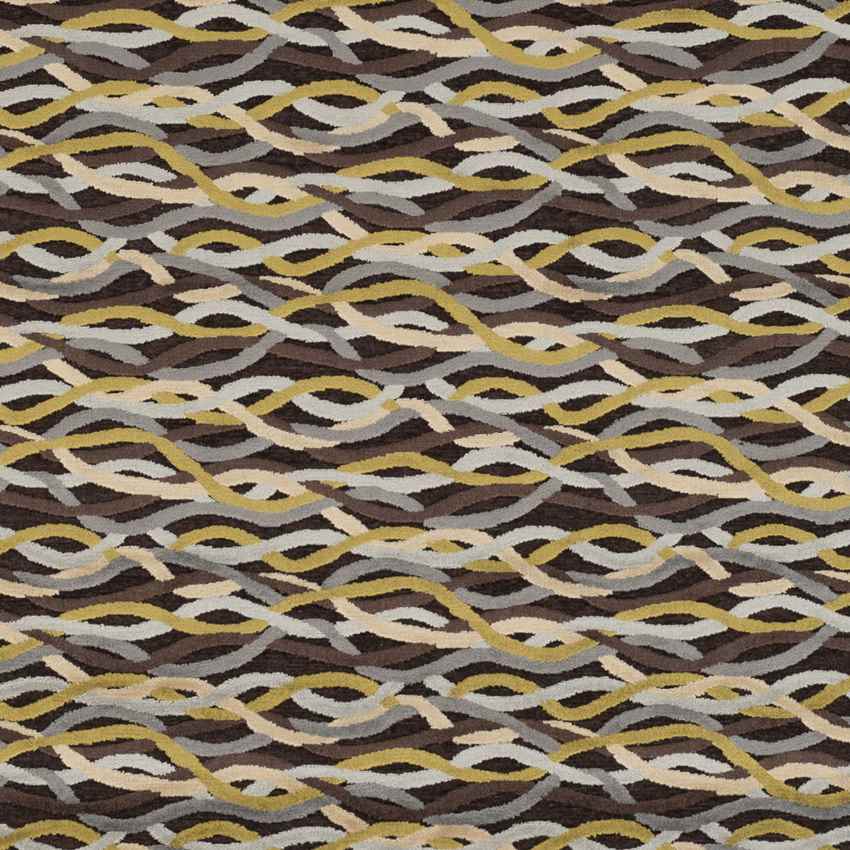 Avenal Modern Brown/Pale Blue Area Rug