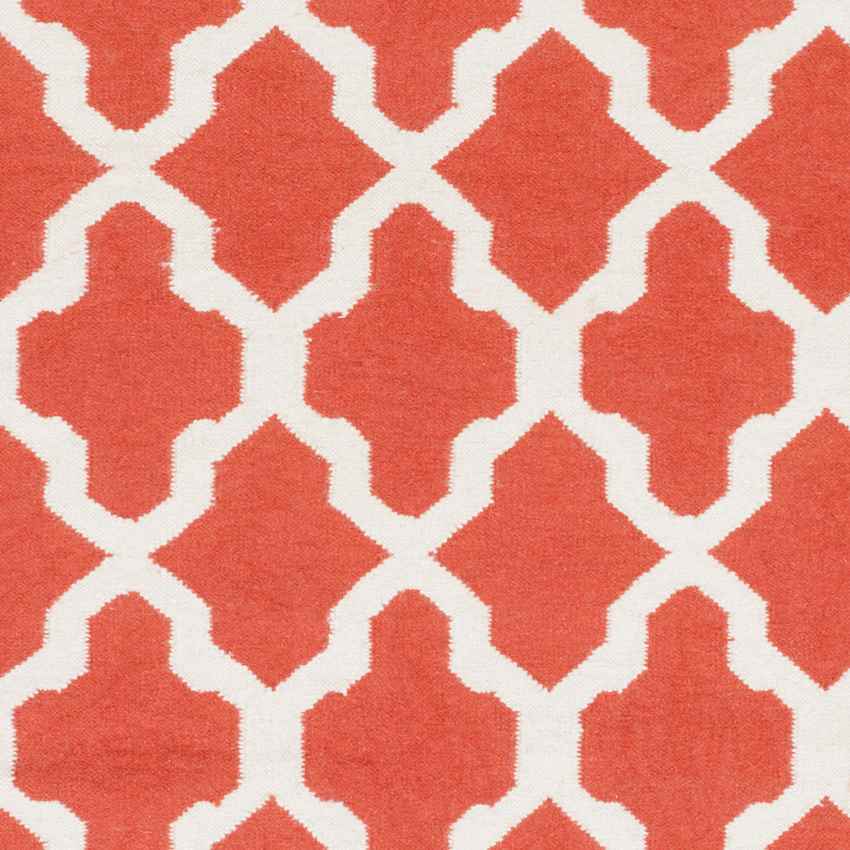 Woold Modern Orange Area Rug
