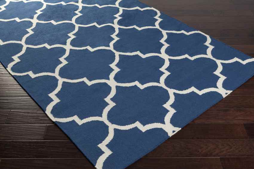 Woord Modern Navy Area Rug