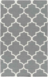 Woord Modern Charcoal Area Rug