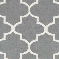 Woord Modern Charcoal Area Rug