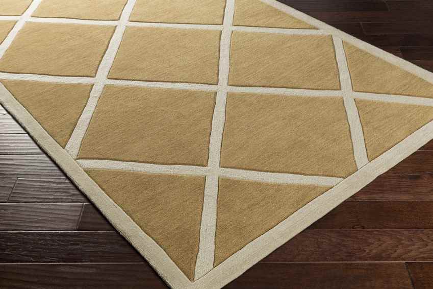 Baldwin Modern Orange/Ivory Area Rug