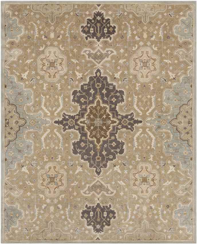 Leala Traditional Taupe Area Rug