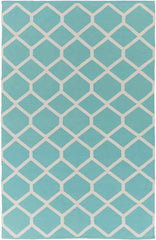 Baxley Modern Blue/Ivory Area Rug