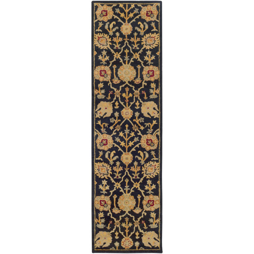 Bearden Traditional Navy Area Rug