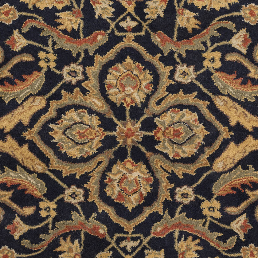Bearden Traditional Navy Area Rug