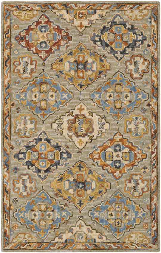 Margo Traditional Medium Gray Area Rug