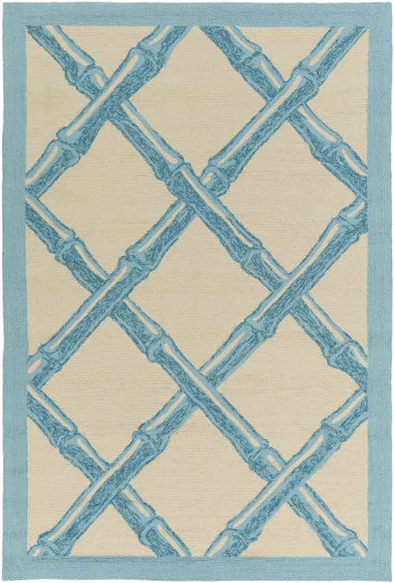 Birmingham Modern Blue/Ivory Area Rug