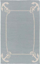 Blountsville Coastal Dusty Sage Area Rug
