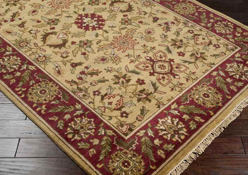 Bowersville Traditional Tan Area Rug