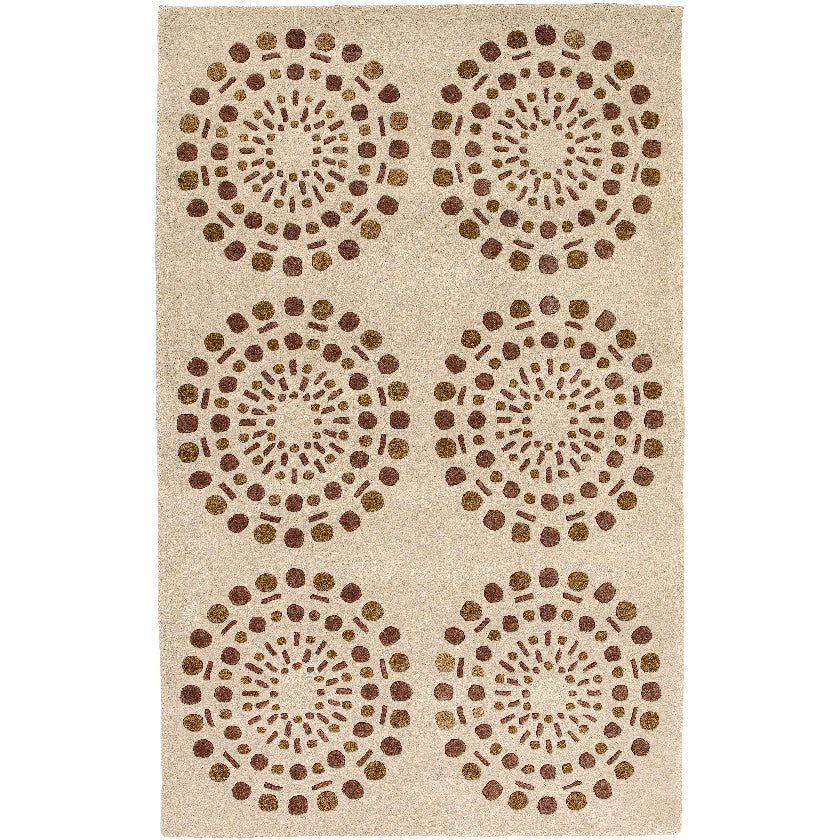 Wisch Cottage Cream Area Rug