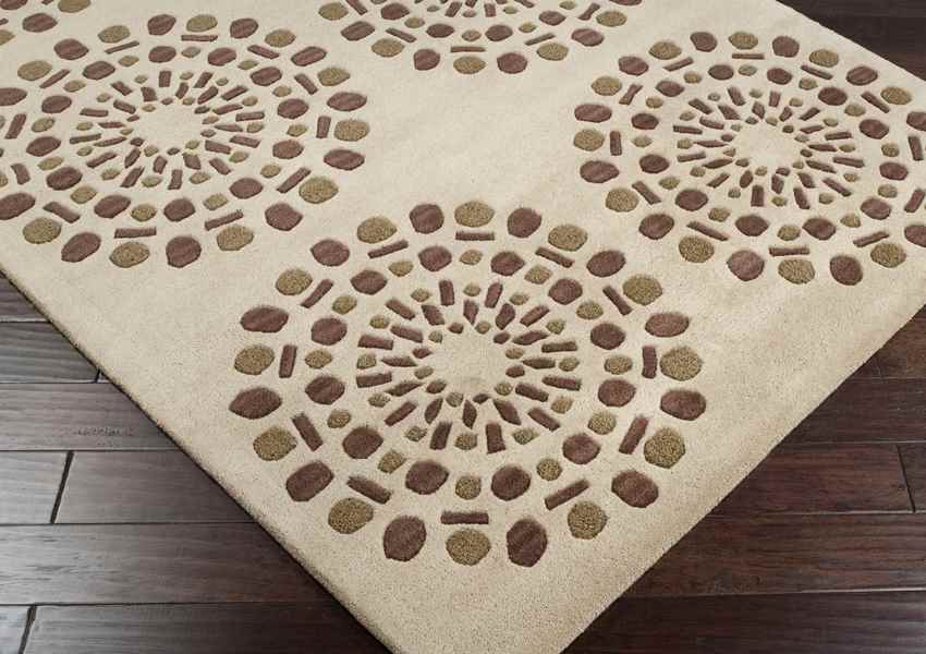 Wisch Cottage Cream Area Rug