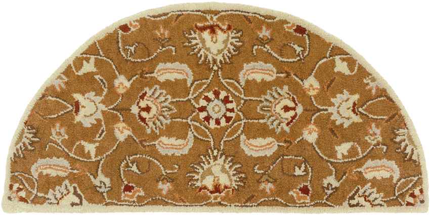 Hanna Traditional Brown Area Rug