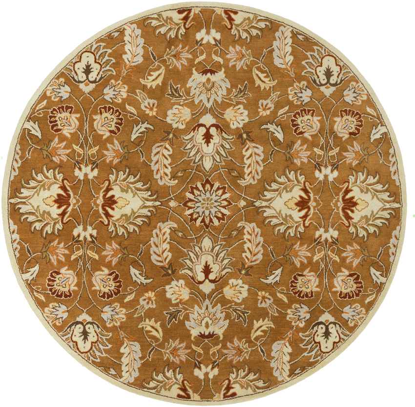 Hanna Traditional Brown Area Rug