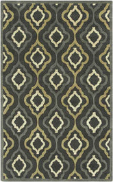 Camp Modern Midnight Green Area Rug