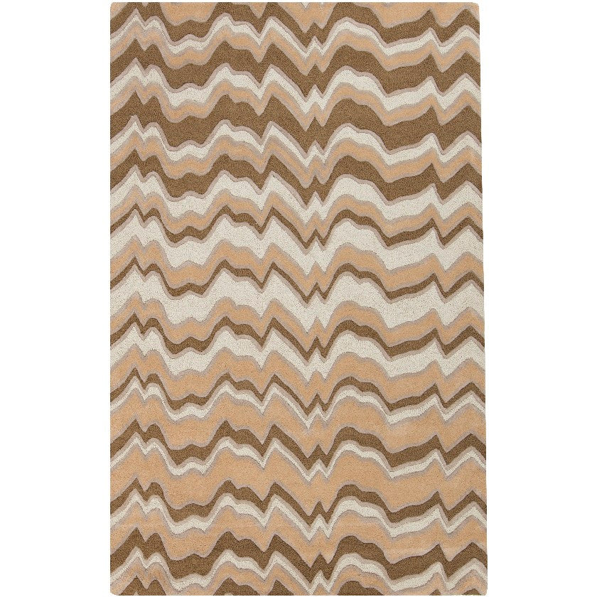 Usquert Modern Mocha Area Rug