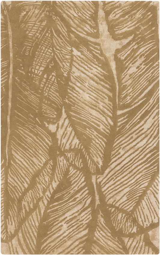 Campo Modern Mustard/Beige Area Rug