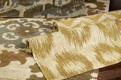 Carson Modern Beige/Dark Khaki Area Rug